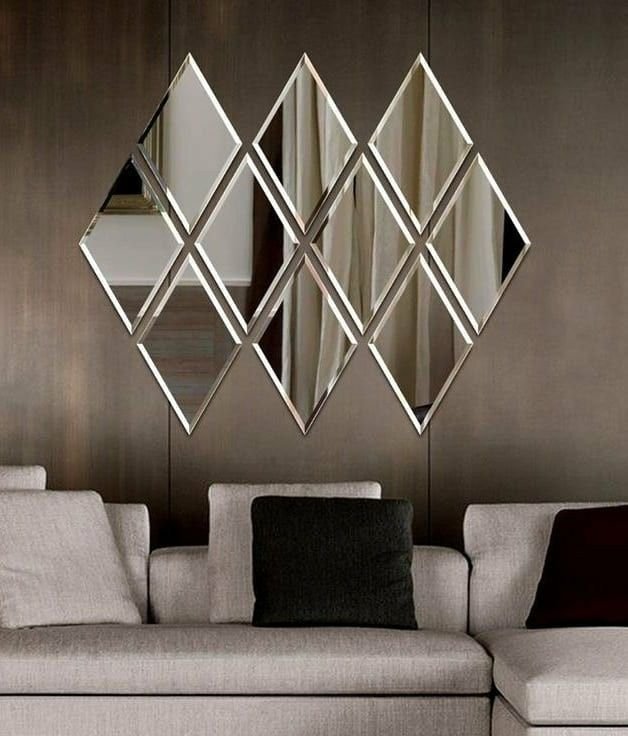 خطوات تركيب ديكورات مرايا للجدران