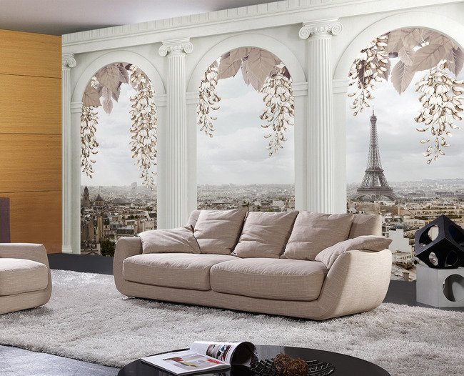 تركيب ورق جدران ثلاثي الأبعاد في الخبر