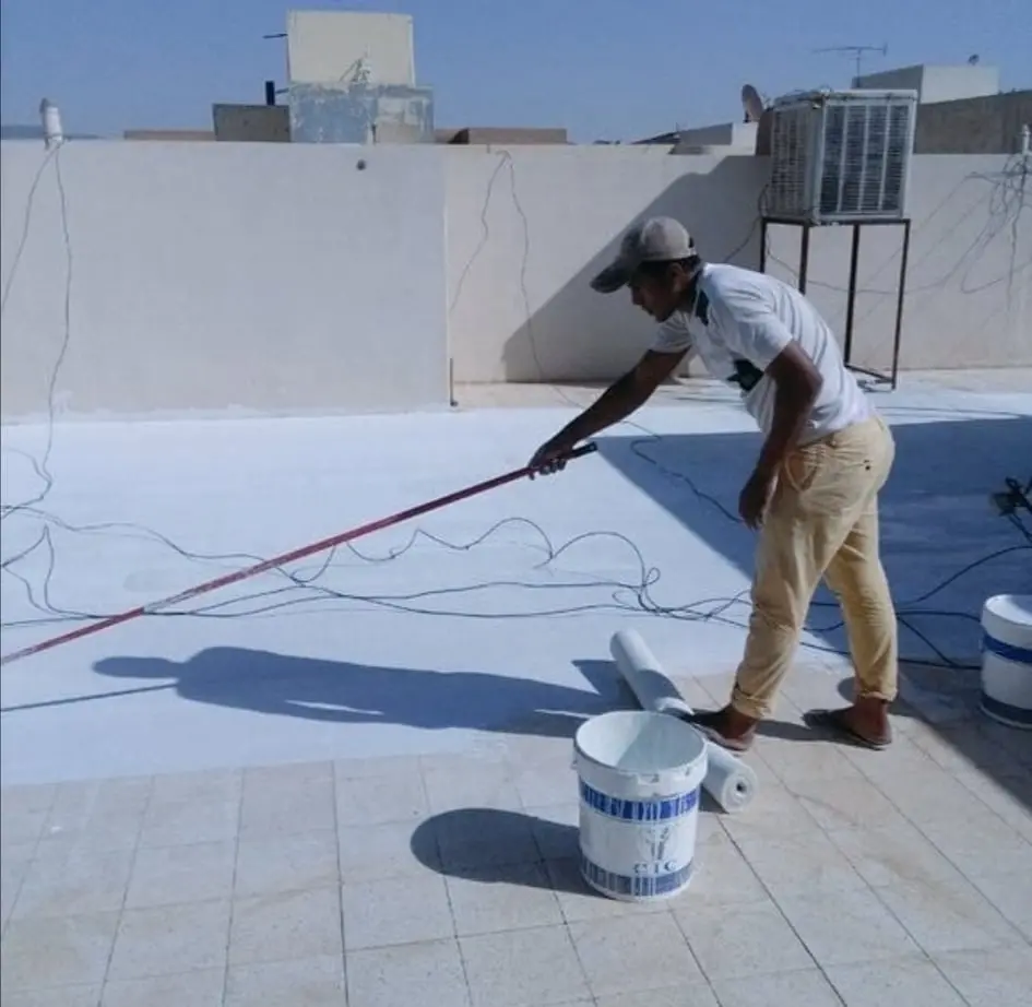 تركيب عوازل الأسطح