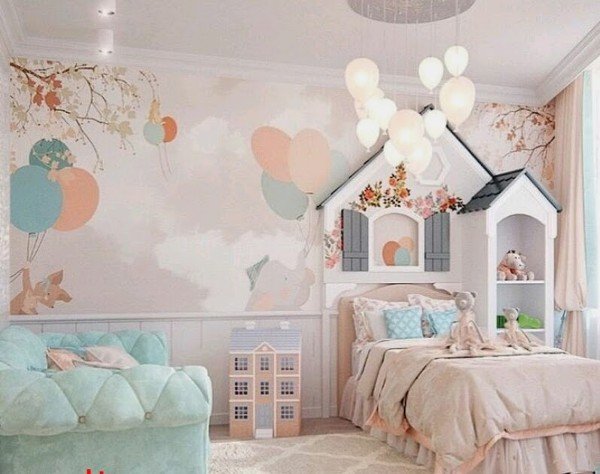 ورق جدران اطفال الخبر