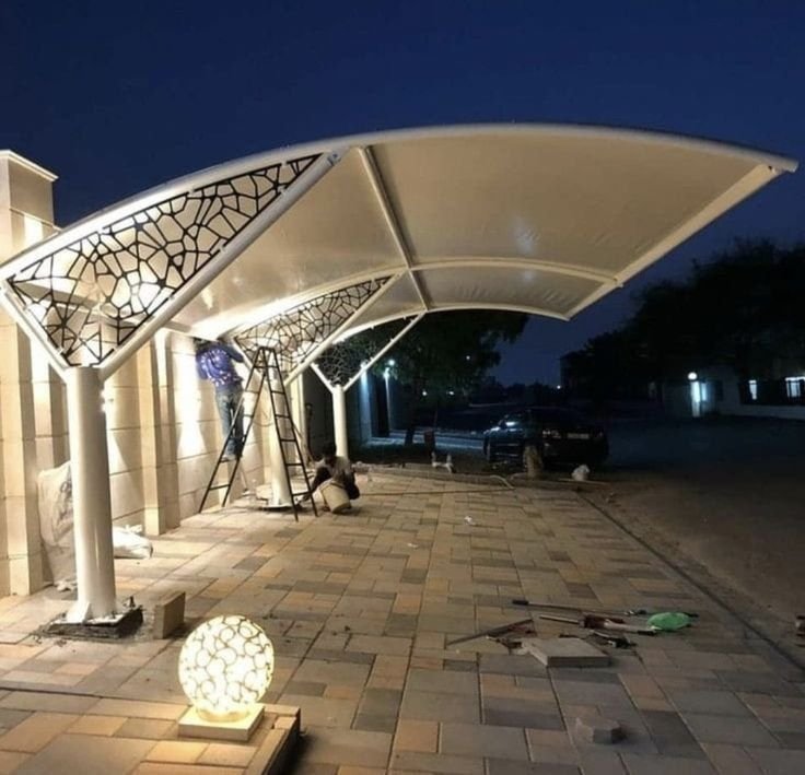 مظلات سيارات الخبر