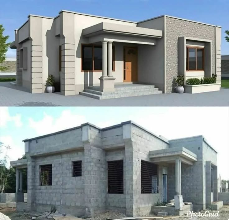 أنواع واجهات المباني