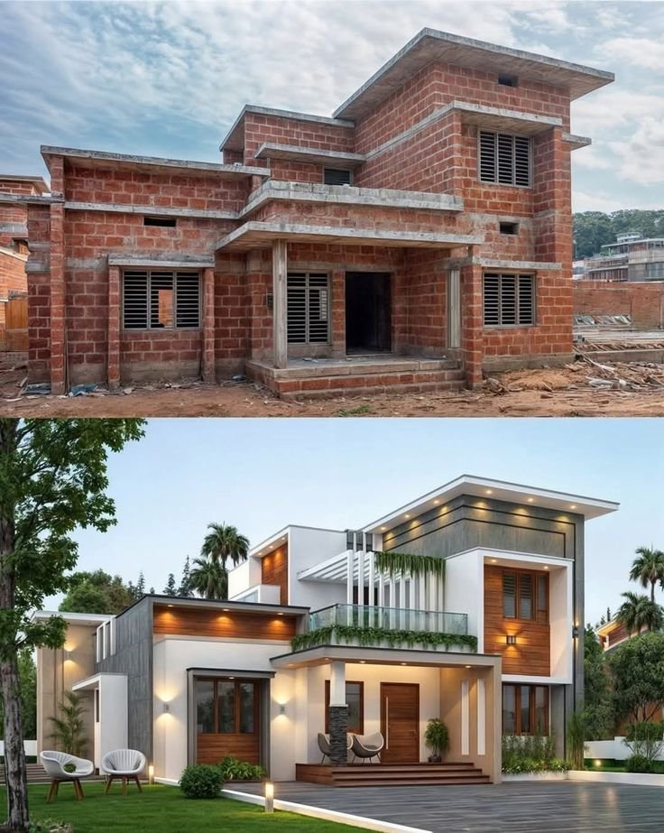 ترميم واجهات المباني في الخبر