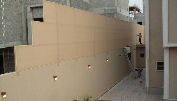 أنواع سواتر القماش في الخبر