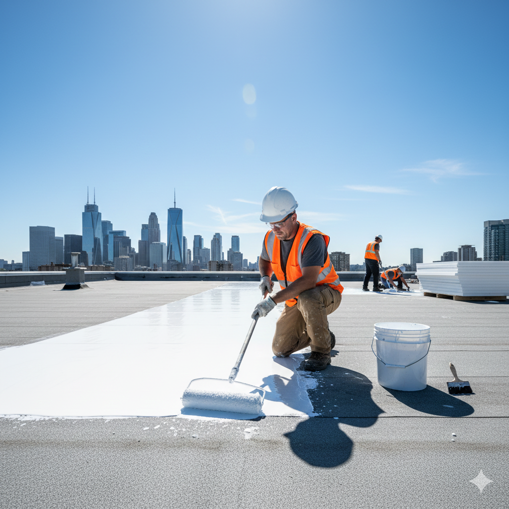 دهان عوازل أسطح الخبر